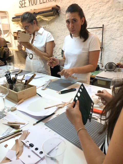 Experience in Leather Goods Workshop- Leather Accessory
