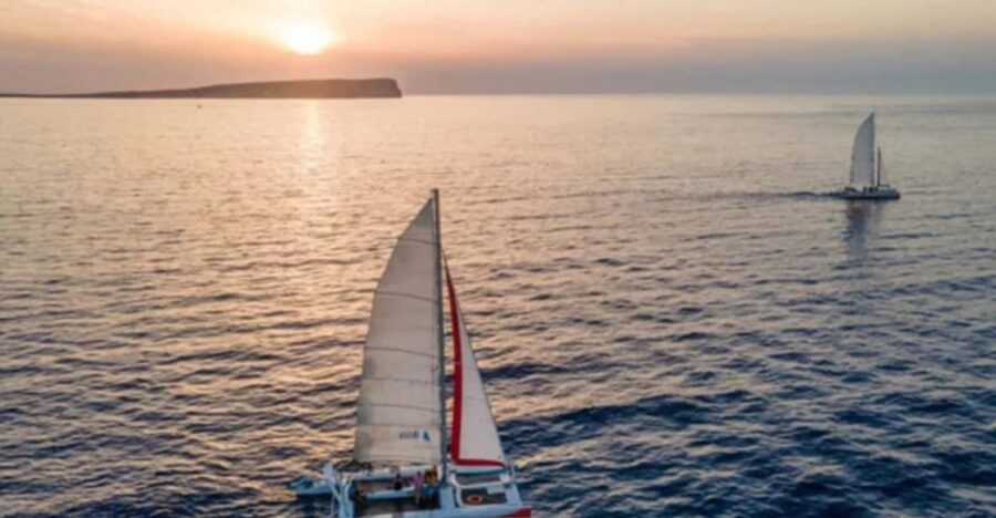 Fornells: Catamaran Sunset Cruise of Menorcas Coast - Booking Information