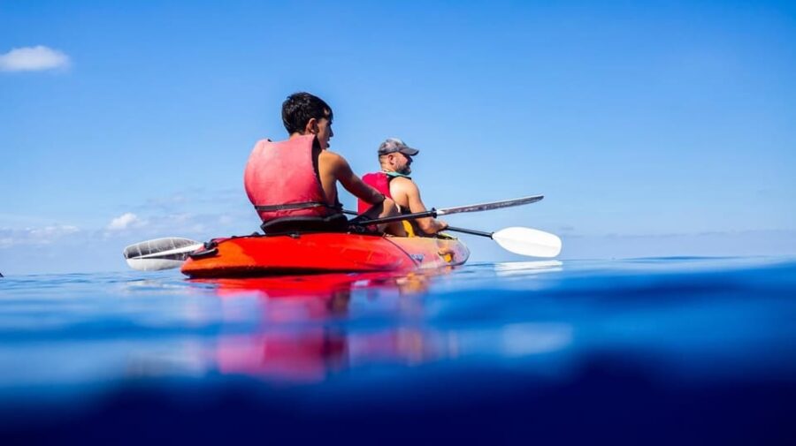From Sant Elm: Kayak Tour Into the Sunset – Picnic Included