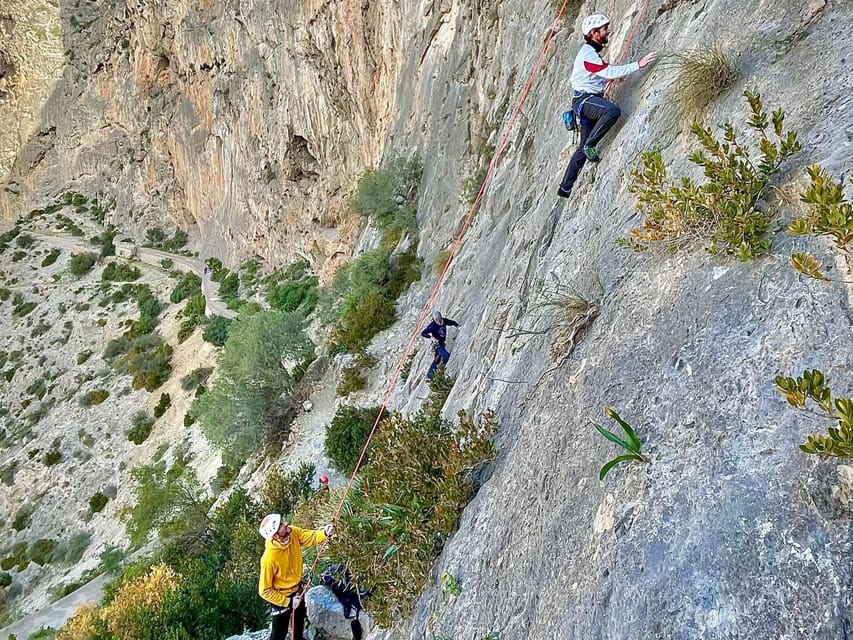 Granada: Rock Climbing Top-Rope Black Slabs