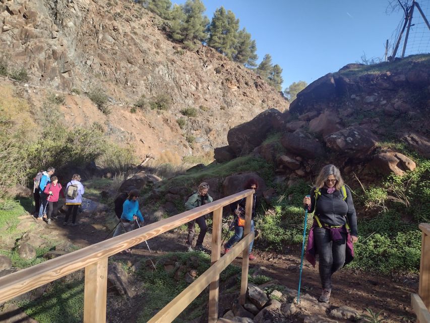 Hiking and Bathing in Natural Pools in the National Park