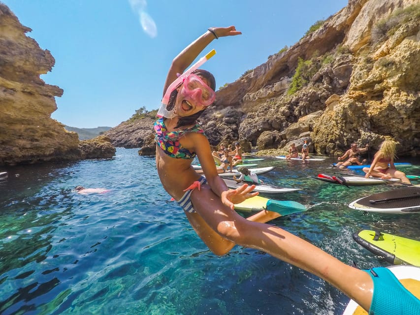 Ibiza: Stand-Up Paddle Boarding Trip to Secret Caves