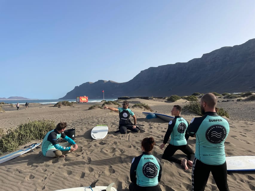 Lanzarote: Dynamic Surf Lessons With Friends or Private Lessons in Famara - Personalized Attention and Small Group Dynamics