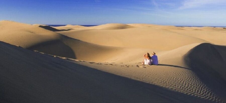 Maspalomas: 2-Seater E-Scooter Dunes Tour /Optional Camel
