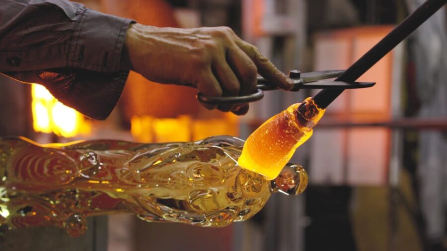 Murano: Glass Blowing Demonstration and Artistic Glass Gift
