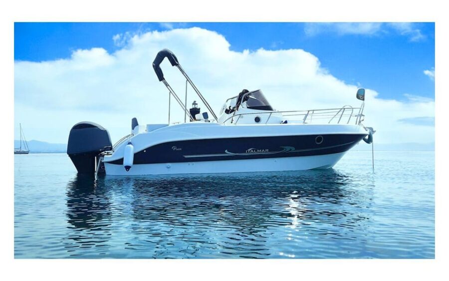 Puerto Colon: License-Free Self-Drive Boat in Tenerife