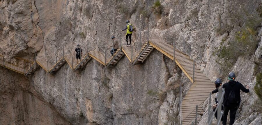 Relleus Thrilling Canyon Walkway: From Javea and Moraira