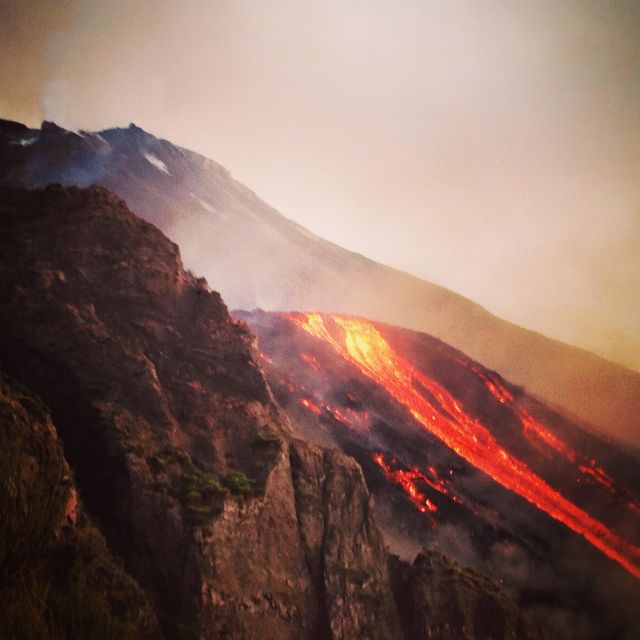 Stromboli: Sunset Trekking Tour on an Active Volcano