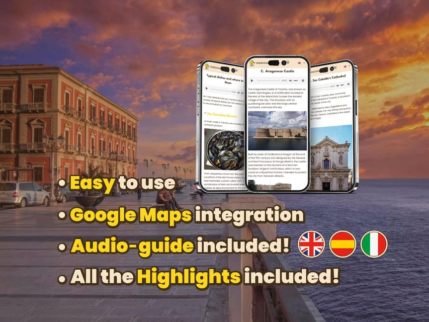 Taranto: Digital Guide Made With a Local for Your Tour