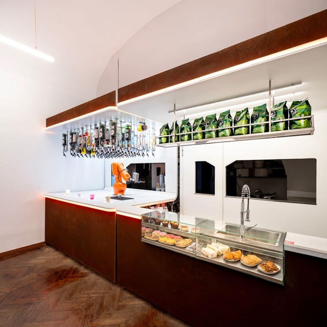 Turin: Robotic Aperitivo Experience With 1 Drink
