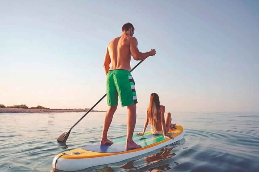 Alicante: E-Bike, Snorkeling and Paddle Surf Tour