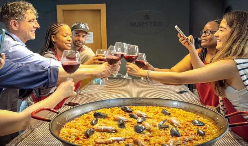 ⭐︎ Barcelona: Paella Maestro Market Tour & Sangria & Tapas - Key Points