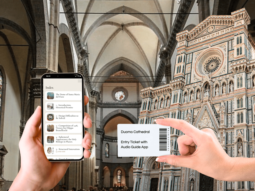 Florence: Duomo Cathedral Priority Entry Ticket & Audio App