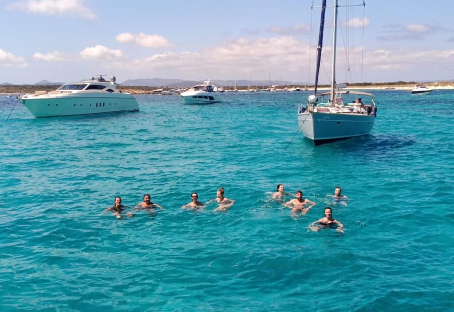 Ibiza to Formentera (Return); Day Charter on a Sailing Yacht