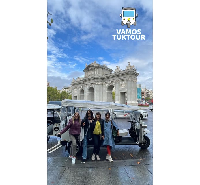 Madrid: Private City Tour by Vamos TukTuk Tour