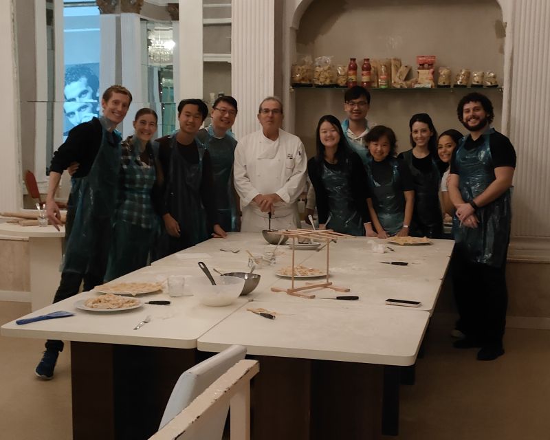 Naples: Pasta Making Class With Starter and Drink