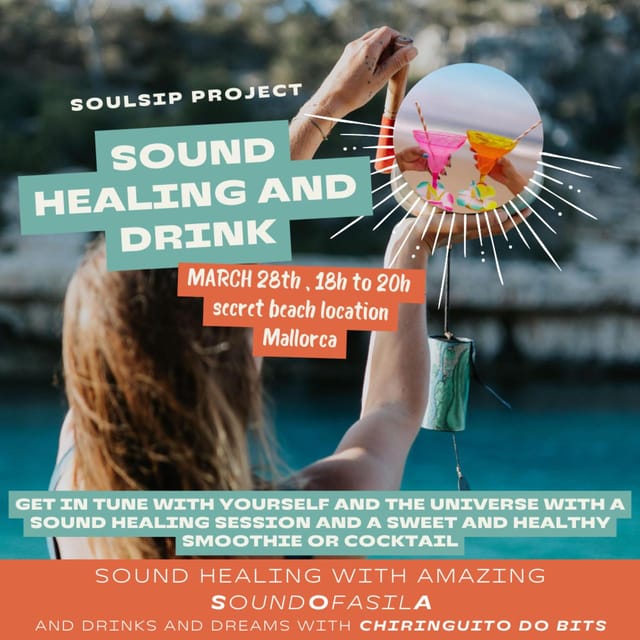 Soulsip: A Journey for Your Soul and Senses ✨ - Immerse in Sound Healing or Yoga