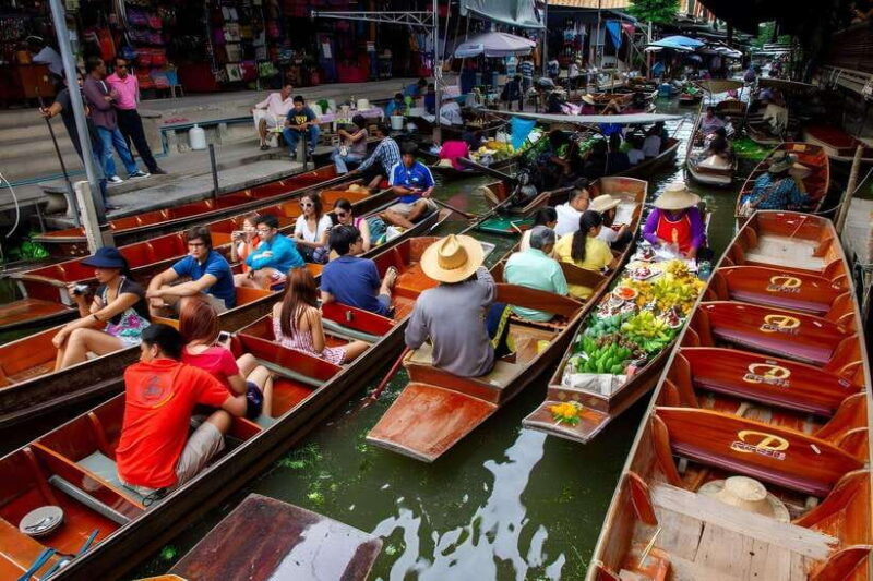 1-Day Trip: Floating Market & Railway Market by Toyota Camry - Trip Overview and Details