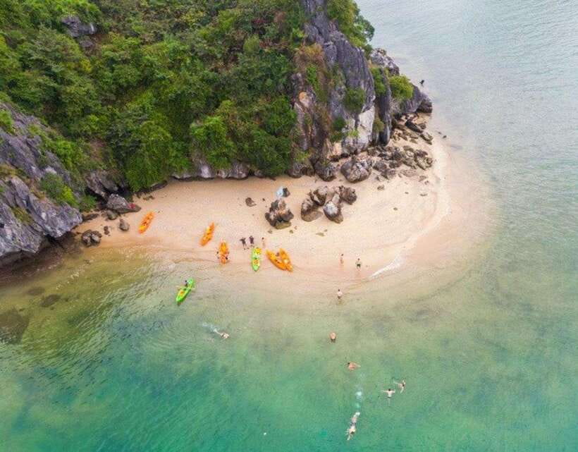 Full-Day Boat Tour Explore Lan Ha Bay From Cat Ba Island