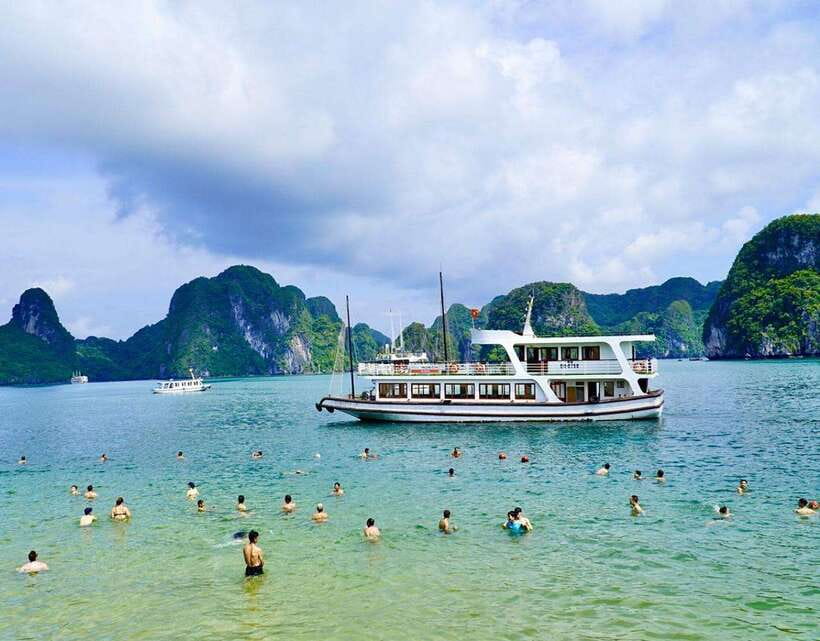 Halong Bay Day Trip: Surprise Cave, Titop Island, Kayaking