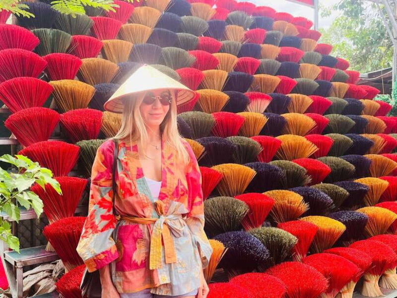 Hanoi: Incense, Hat, Lacquer Making & Train Street Full-Day - Highlights of the Half-Day Tour