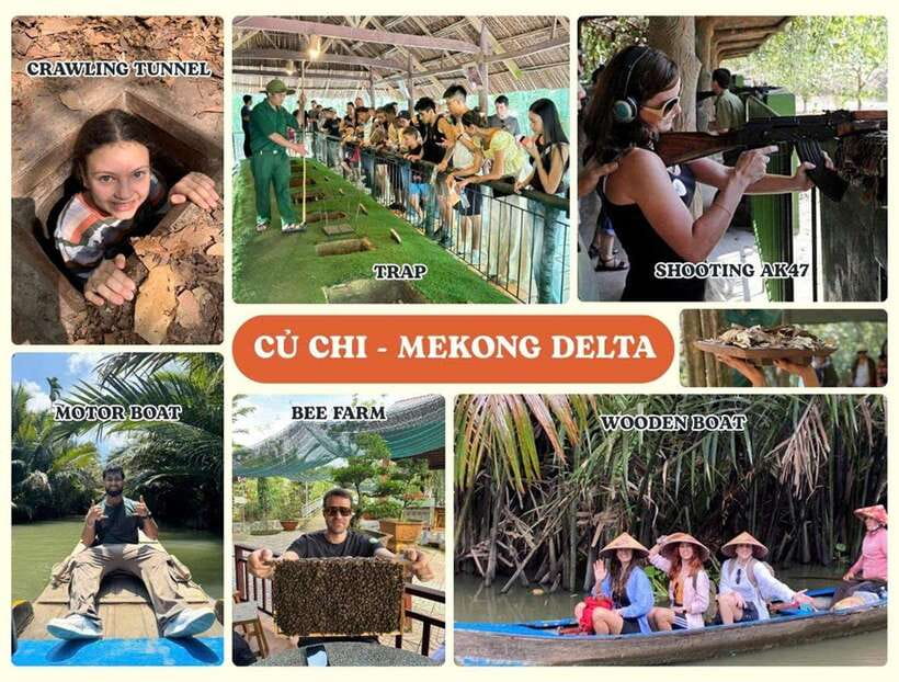 HCM: Premium Cu Chi Tunnels and Mekong Delta Full-Day Tour