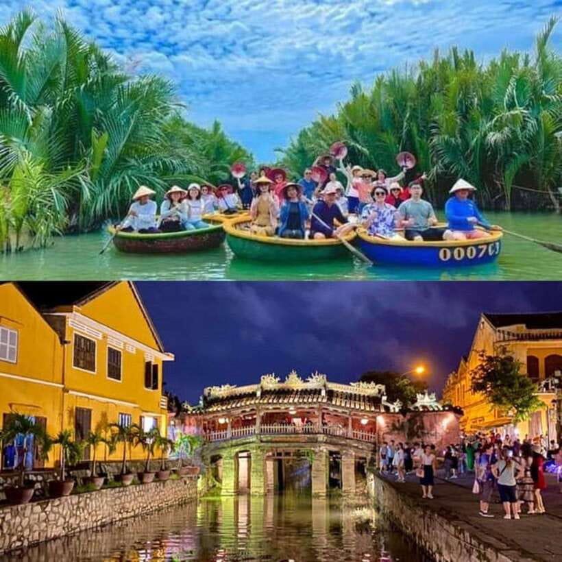 Hoi An: Ancient Town and Basket Boat & Lantern Release Tour