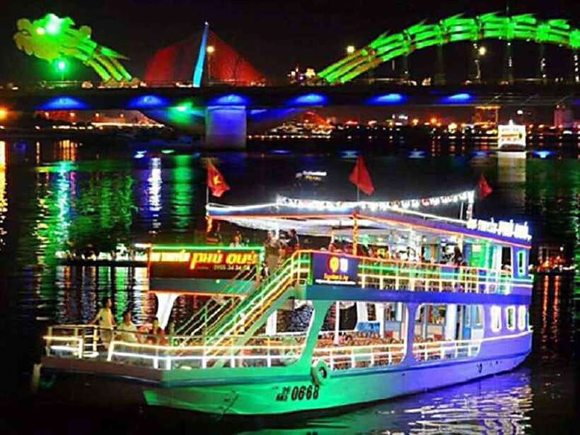 Hoi An/Da Nang: Da Nang Food Tour & Cruise Trip on Han River