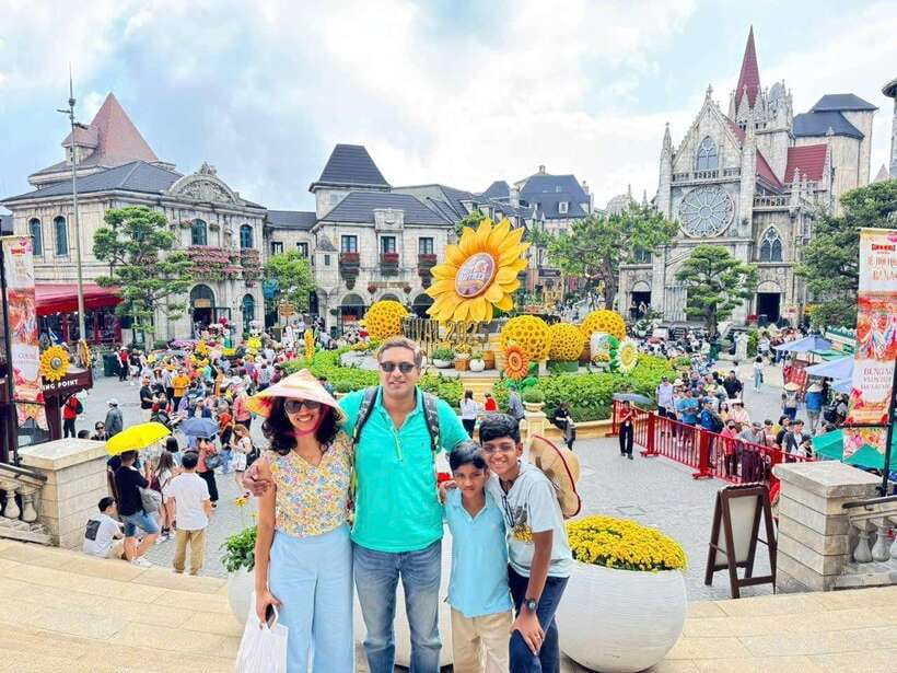 Hoi An: Marble Mountains – Golden Hand Bridge Private Tour