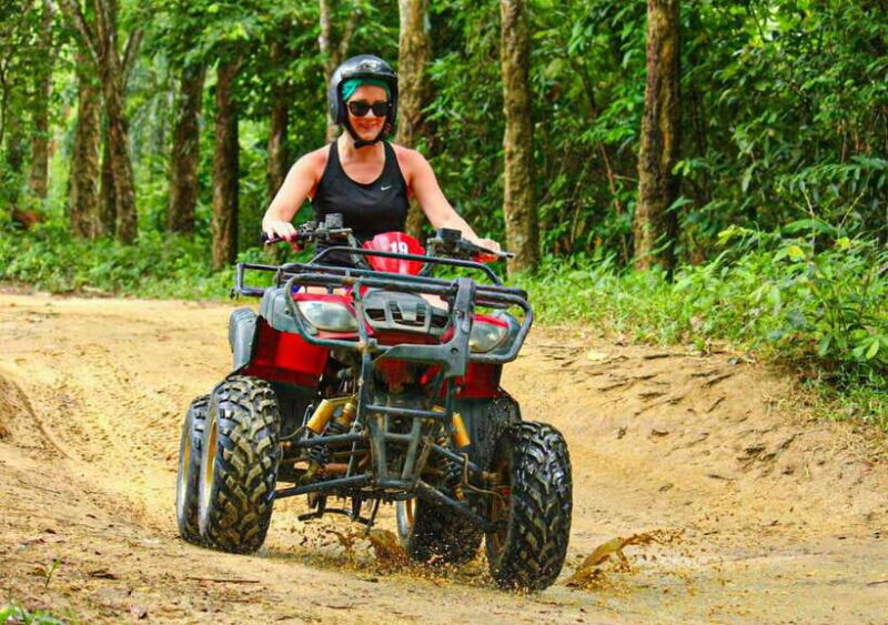 KhaoLak:ATV, ZipLine, & Rafting Adventure Monkey Cave Temple - Highlights
