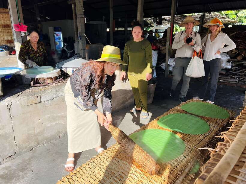 Morning Visit to My Son Holyland and Rice Paper Crafting