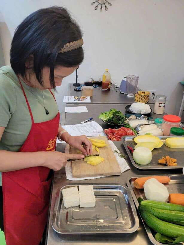 VEGETARIAN COOKING CLASS IN HA NOI