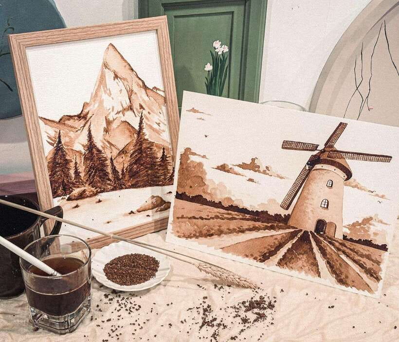 2-Hr Coffee and Biscuit Painting - Edible Paint - What You Can Expect from This Experience