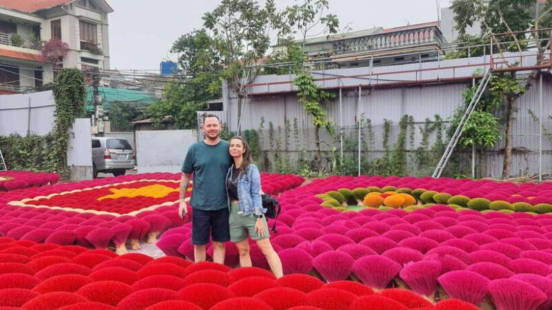 From Hanoi: Incense Village, Hat-Making & Lacquer Art - Key Points