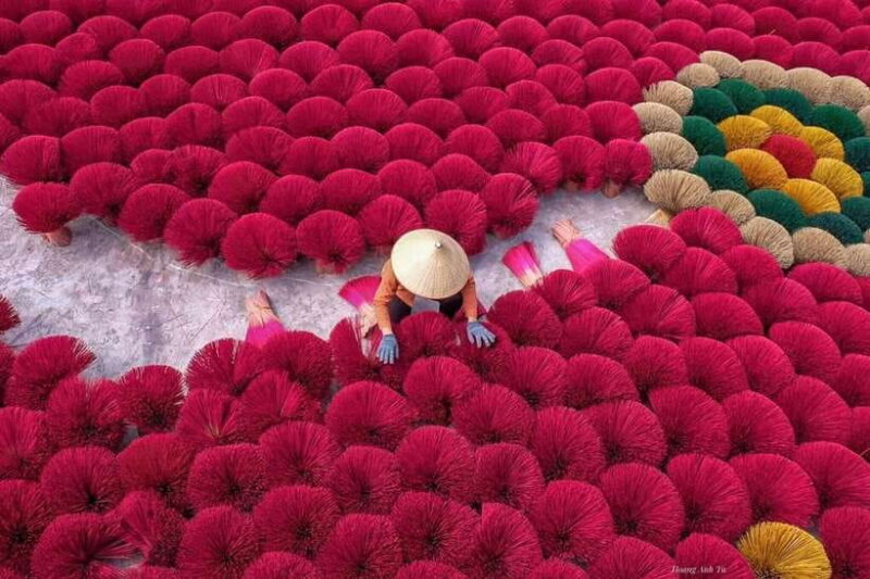 From Hanoi: Incense Village & Train Street Small Group Tour - Itinerary Details