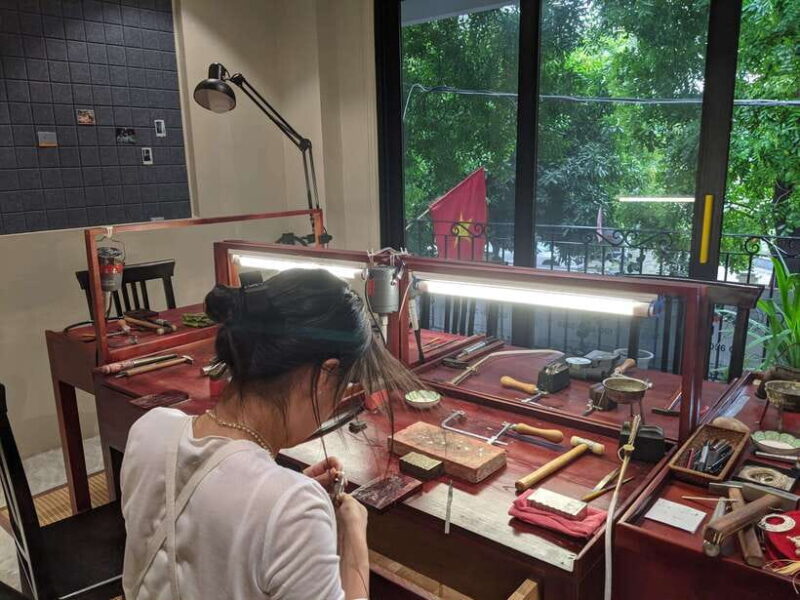 Hanoi: Unique Silver Ring/Pendant Making Workshop - Customization Options for Your Jewelry