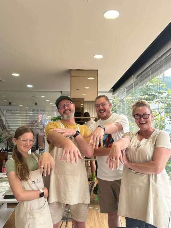 Hanoi: Vietnam Gemstone Silver Clay Ring Workshop - Booking and Reservation Information