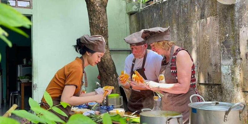 Hue Cooking Class : Best Local Restaurants With Madam Thu - Experience the Local Market