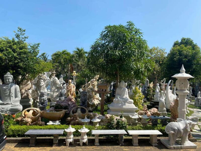 Marble Mountains and Linh Ung Pagoda Private Tour From Hoian - Exploring Marble Mountains