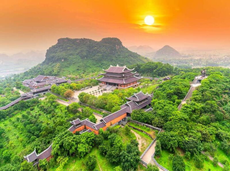 Ninh Binh Day Tour: Bai Dinh, Trang An, Mua Cave From Hanoi - Exploring Bai Dinh Pagoda
