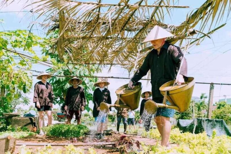 Hoi An: Countryside Biking- Cooking Class in Tra Que Village - Farming Activities in Tra Que Village
