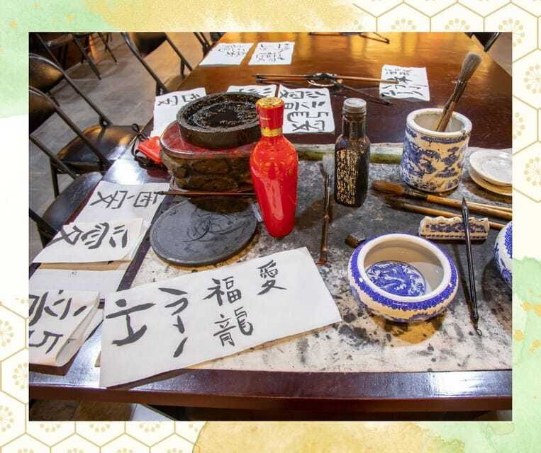 Calligraphy Class in Ho Chi Minh City, Vietnam - Materials Provided for Participants