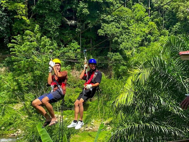 KhaoLak:ATV, ZipLine, & Rafting Adventure Monkey Cave Temple - ATV Adventure