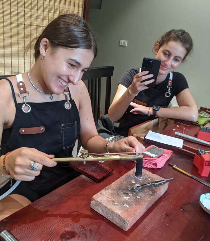 Hanoi: Unique Silver Ring/Pendant Making Workshop - Included Services and Materials