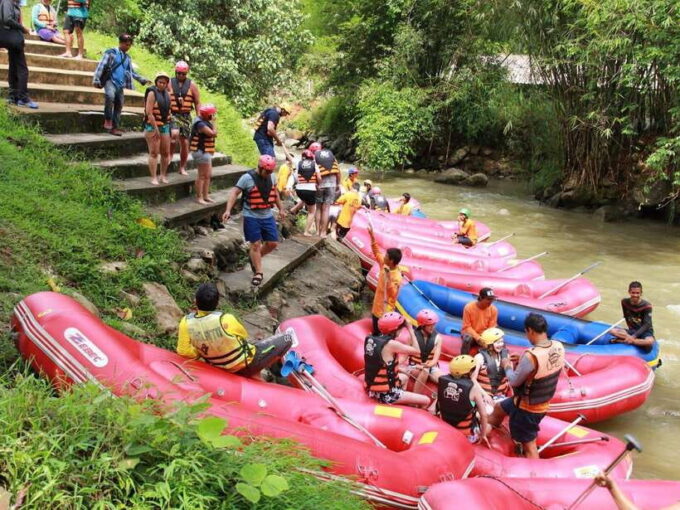 Khao Lak: Rafting, ZipLine, Lunch Buffet ,ATV Options Trip - Soaring Through the Treetops: The Zipline Experience