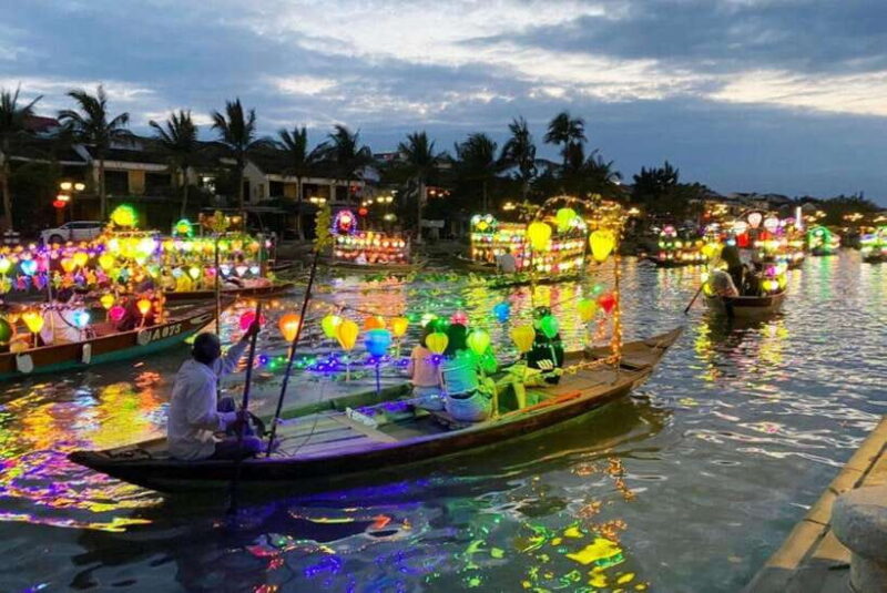 COCONUT JUNGLE-HOI AN CITY-BOAT RIDE-RELEASE FLOWER LANTERN - Savoring Local Cuisine