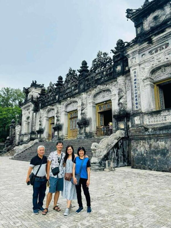 From Da Nang: Hue Imperial City and Khai Dinh Tomb Day Trip - Exploring Khai Dinh Tomb