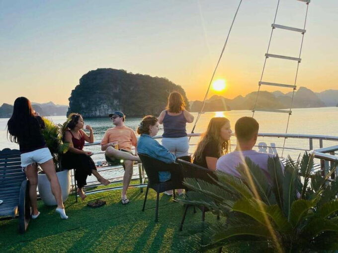 From Hanoi: Ha Long Bay Luxury Day Cruise With Food & Kayak - Frequently Asked Questions
