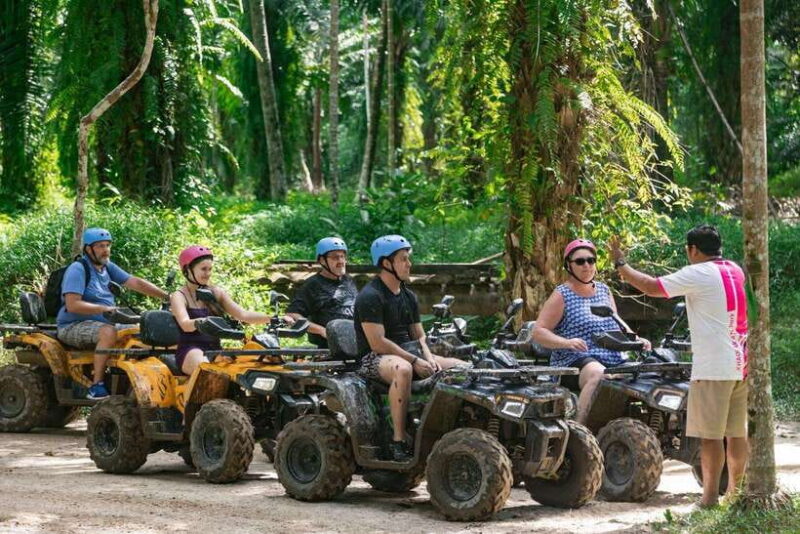 Twilight Adventure ATV Quad With Rescued Elephant and Meal - Refreshing Shower and Dinner