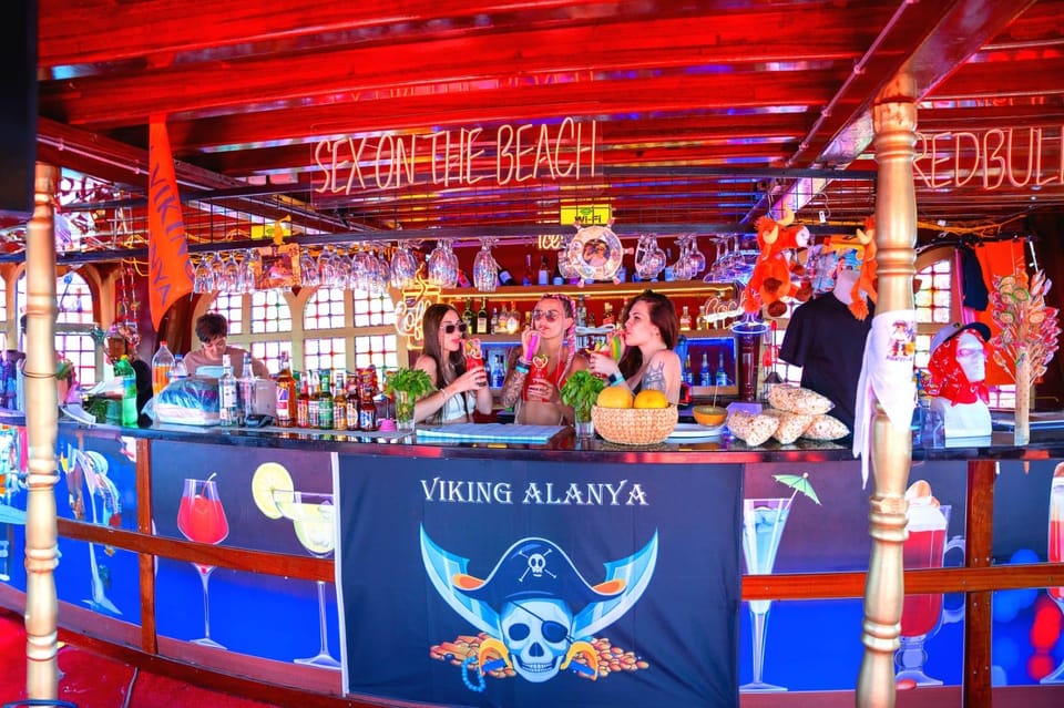 Alanya: Biggest Pirate Boat Tour with Soft Drinks and Lunch - FAQs